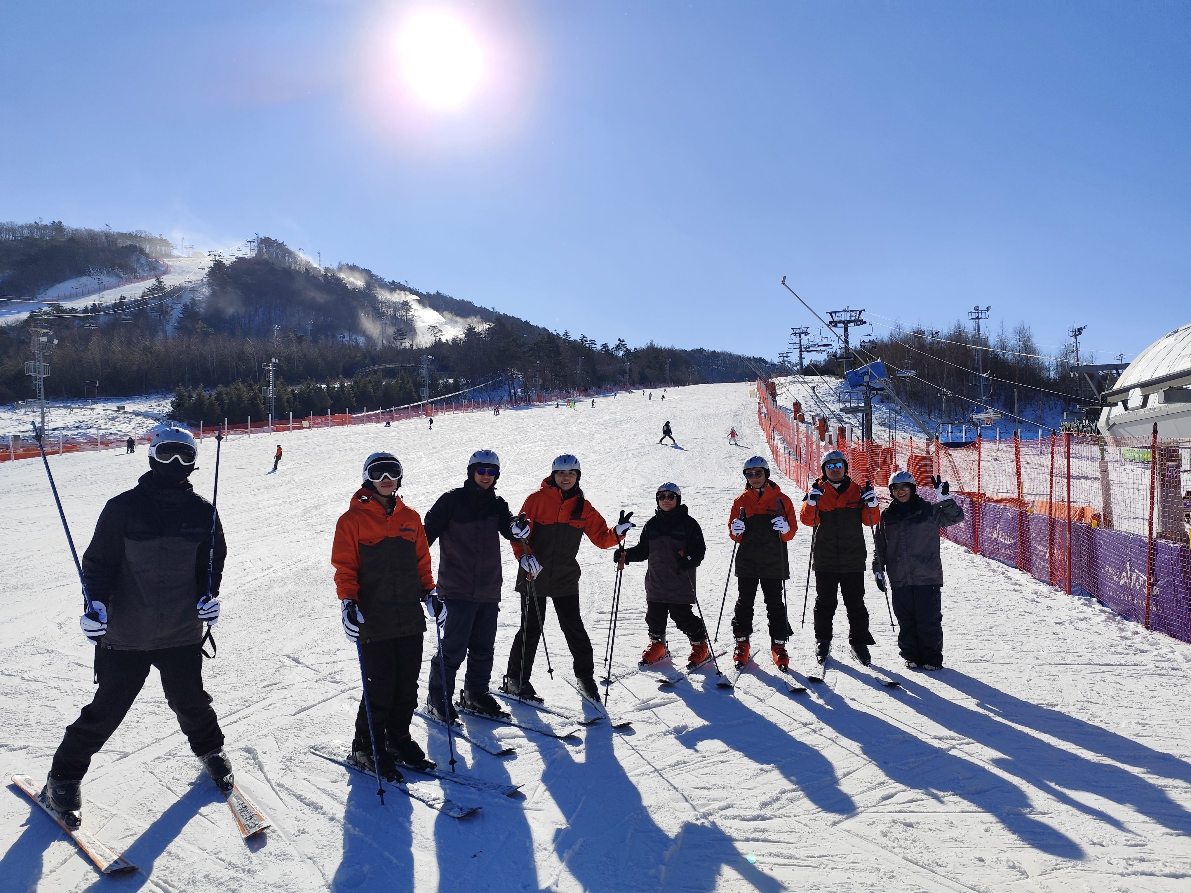 SKIDIEM 韩国龙平滑雪场-滑雪教练双板课程（中文课程）