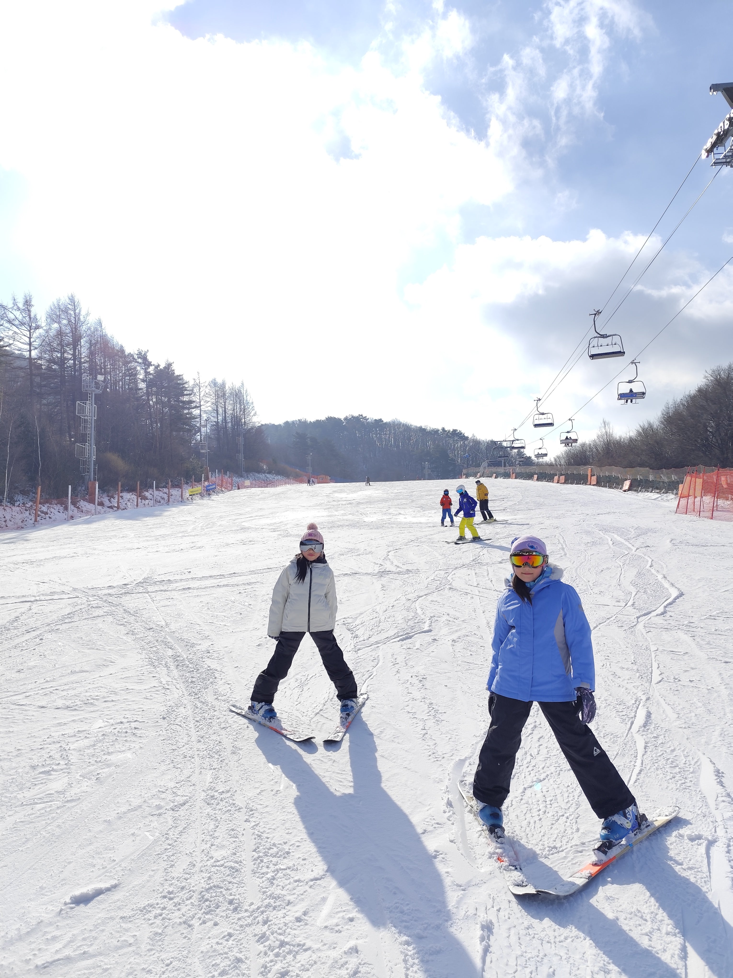 SKIDIEM 韩国龙平滑雪场-滑雪教练双板课程（中文课程）