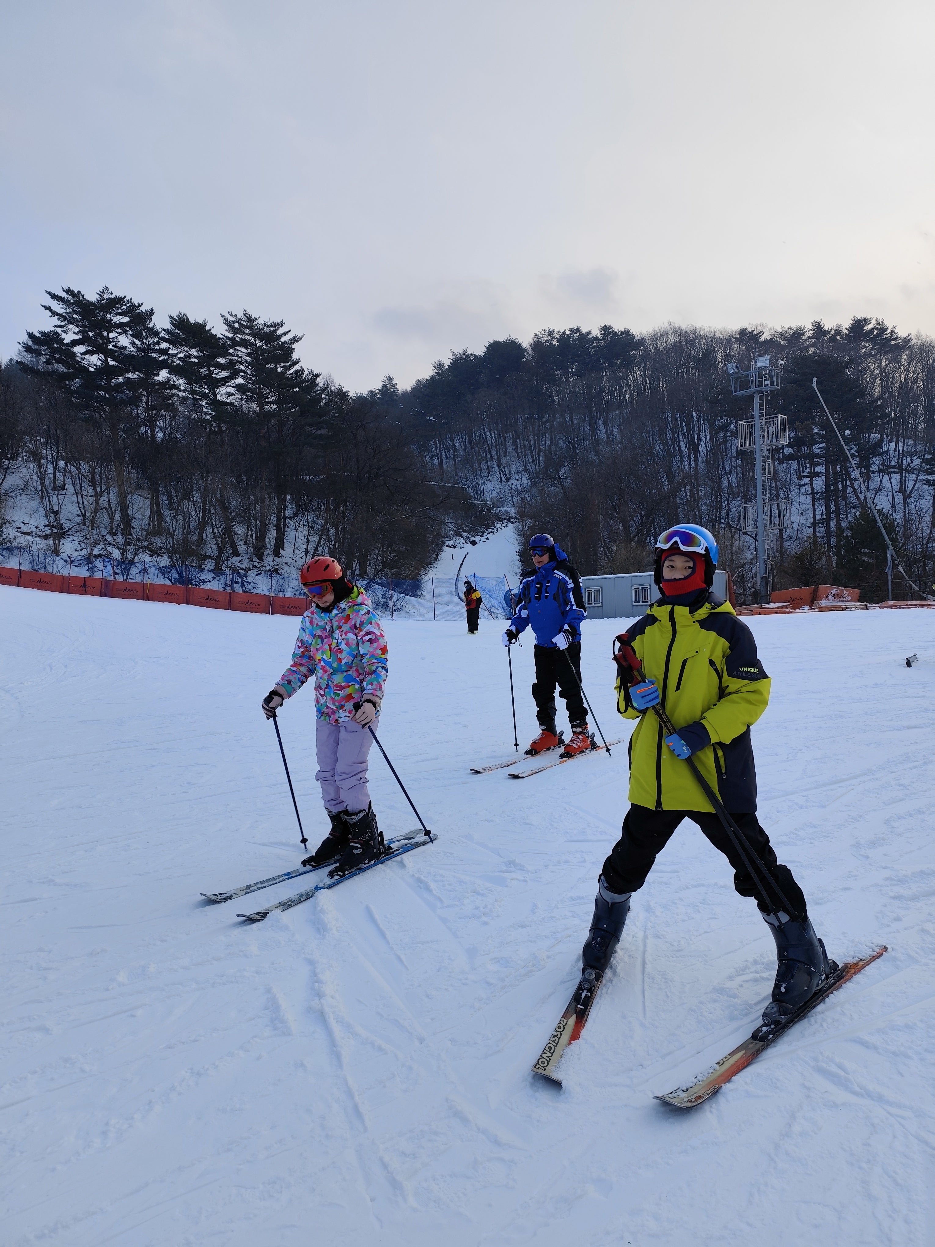 SKIDIEM 韩国龙平滑雪场-滑雪教练双板课程（中文课程）