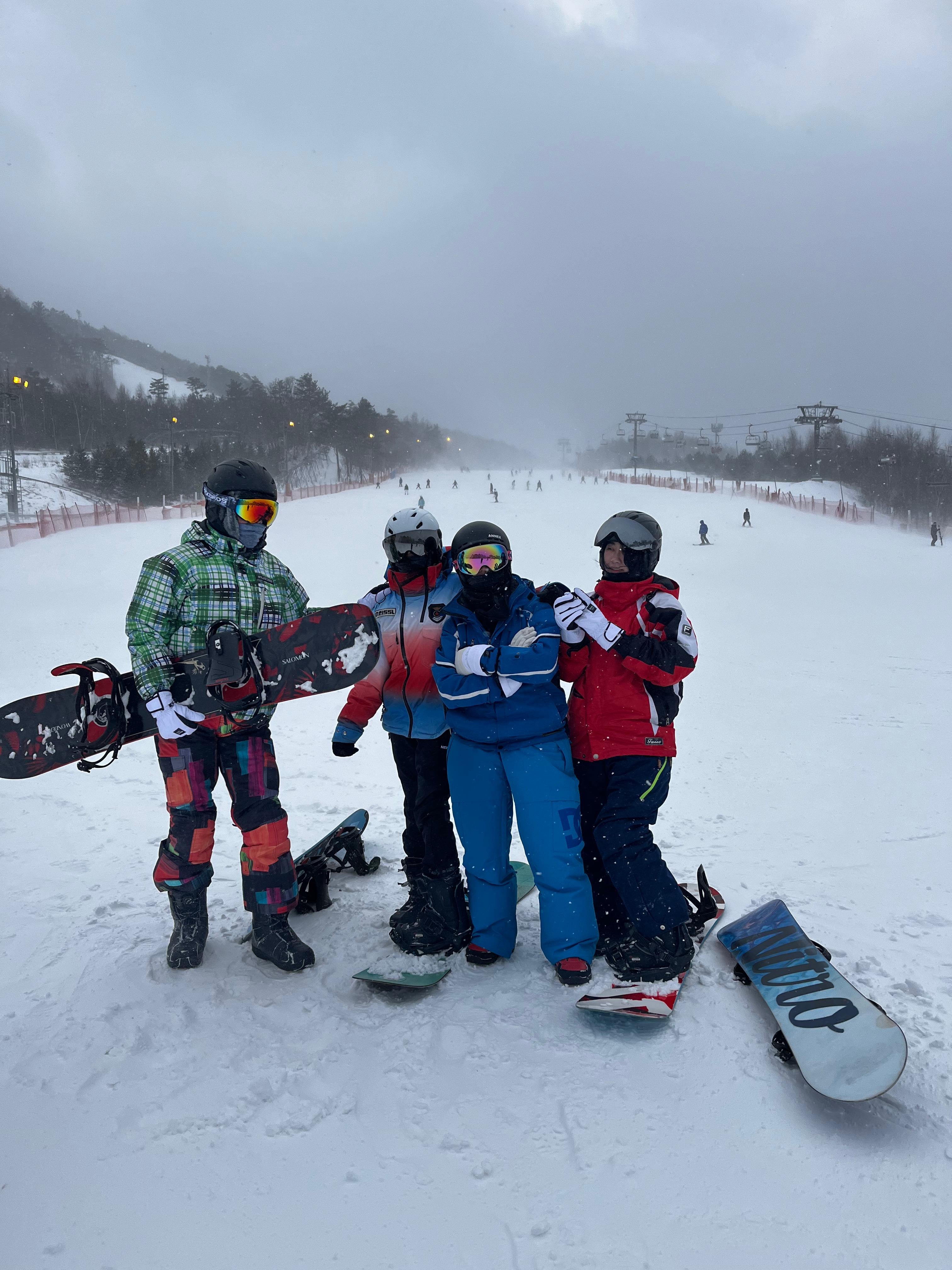 SKIDIEM 韩国阿尔卑西亚滑雪场-单板课程（中文课程）